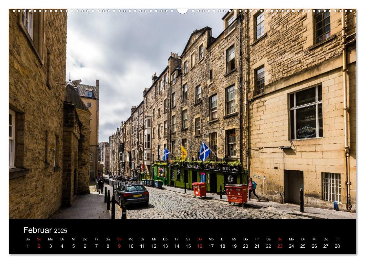 Bild: 9783435692538 | Faszination Edinburgh (Wandkalender 2025 DIN A2 quer), CALVENDO...