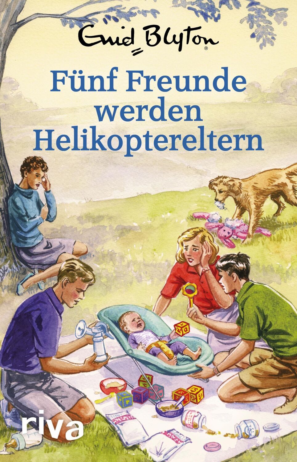 Cover: 9783742306418 | Fünf Freunde werden Helikoptereltern | Enid Blyton für Erwachsene