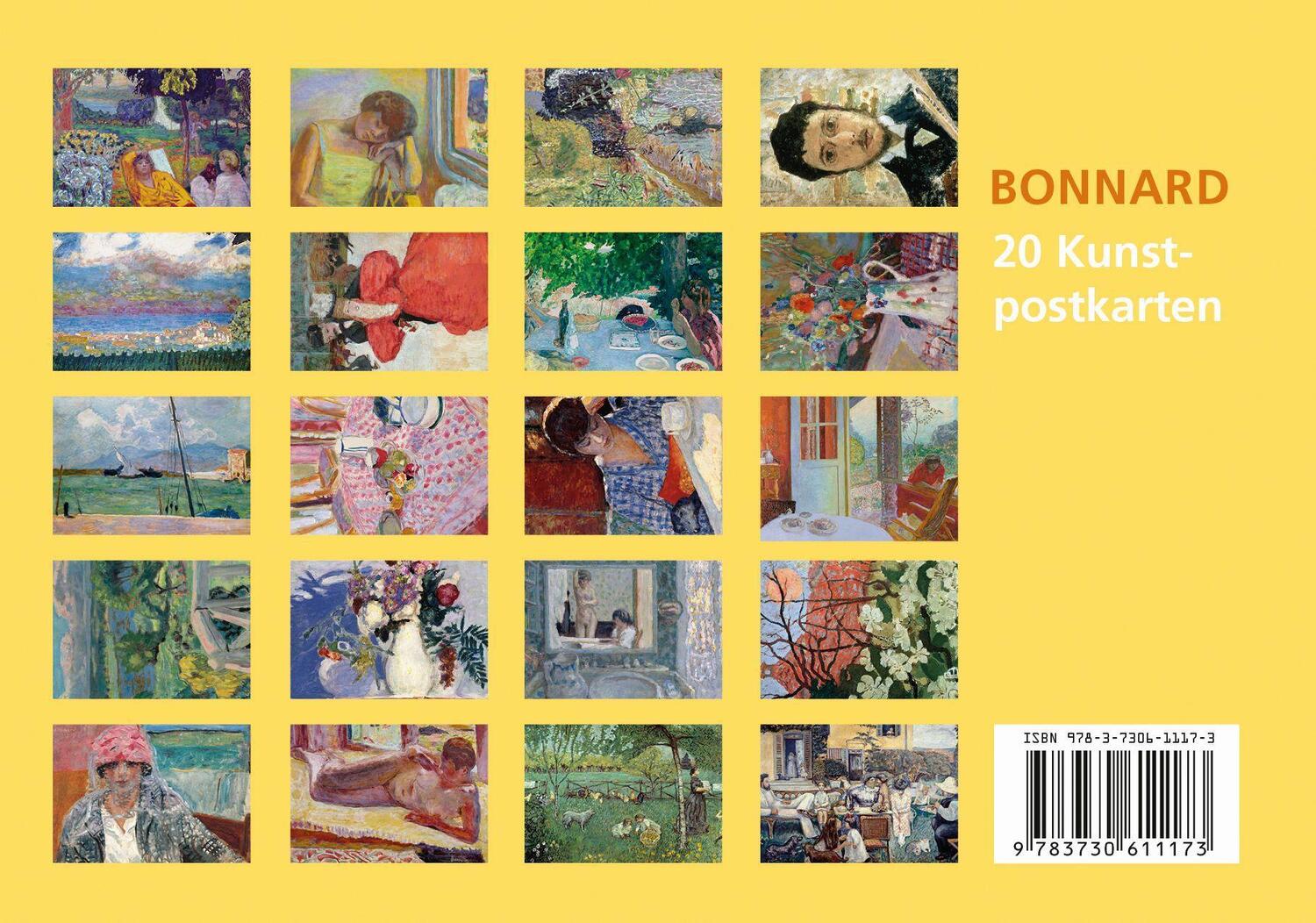 Bild: 9783730611173 | Postkarten-Set Pierre Bonnard | Stück | Deutsch | 2022 | Anaconda