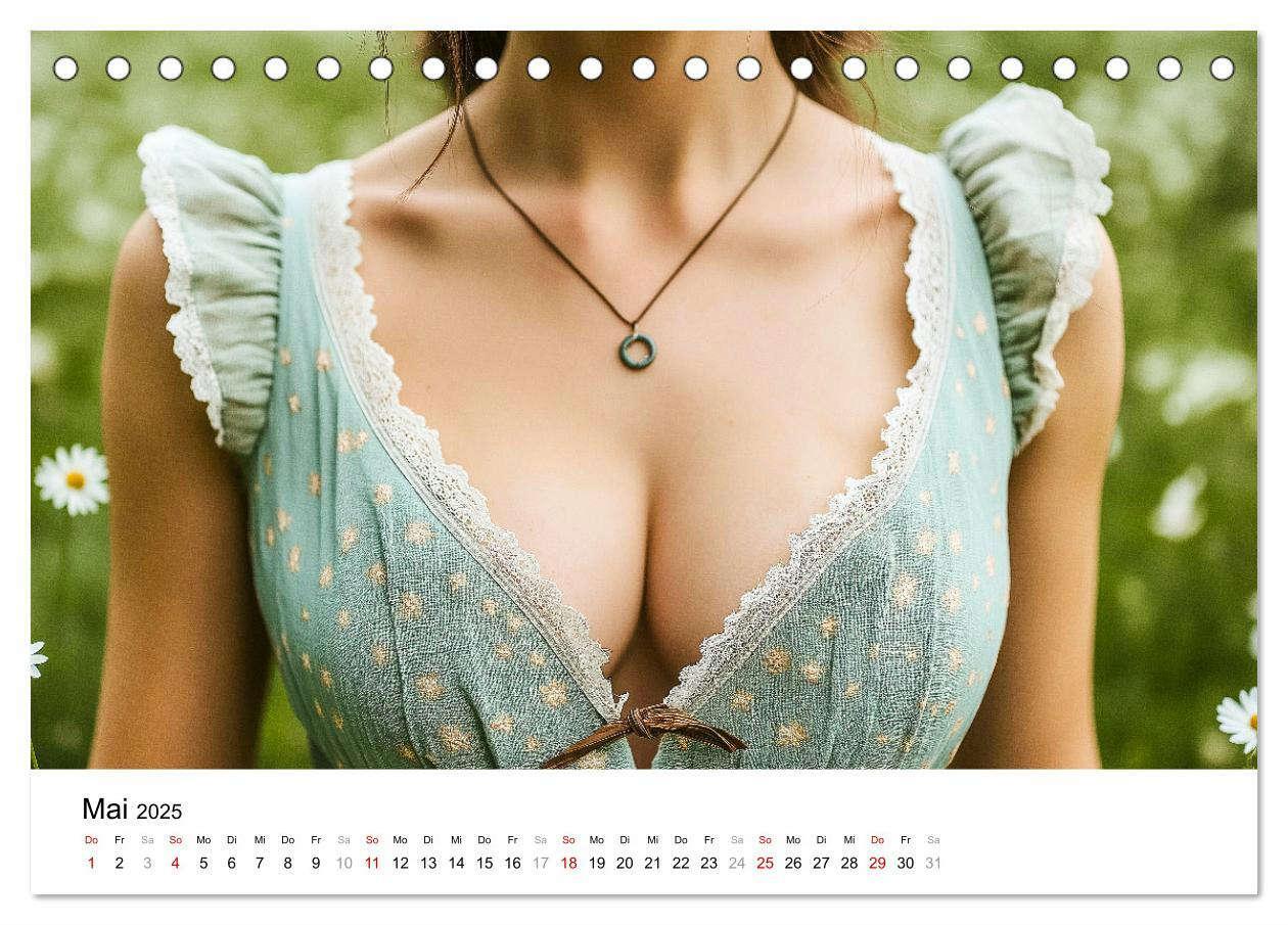 Bild: 9783457208168 | Dirndl Dekollete Kalender ¿ Traditionelle Tracht und bayerische...