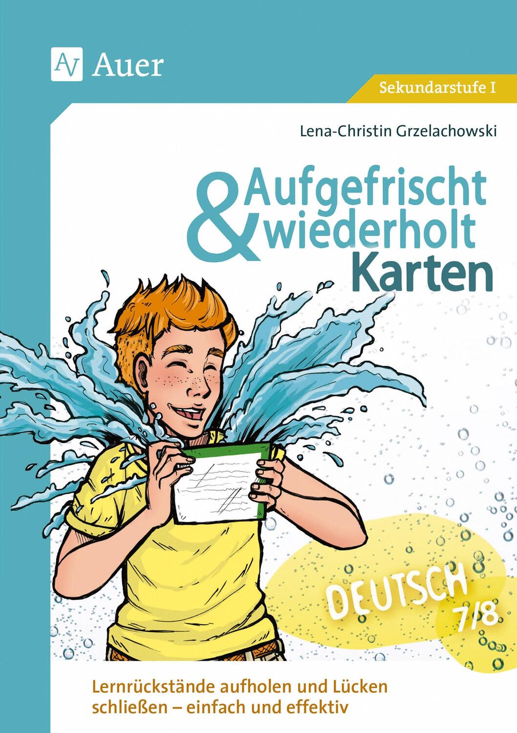 Cover: 9783403087267 | Aufgefrischt-und-wiederholt-Karten Deutsch 7-8 | Grzelachowski | 1 Box