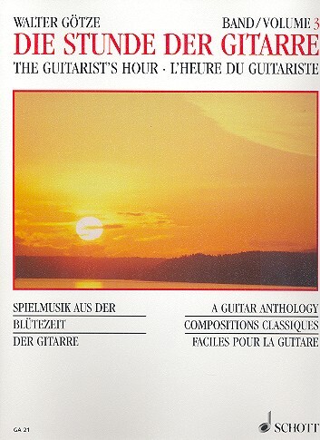 Cover: 9790001094832 | Stunde Der Gitarre 3 | Schott Music | EAN 9790001094832