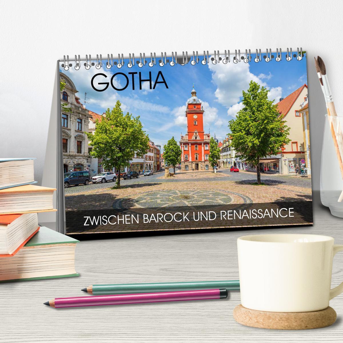 Bild: 9783435226702 | Gotha - zwischen Barock und Renaissance (Tischkalender 2025 DIN A5...