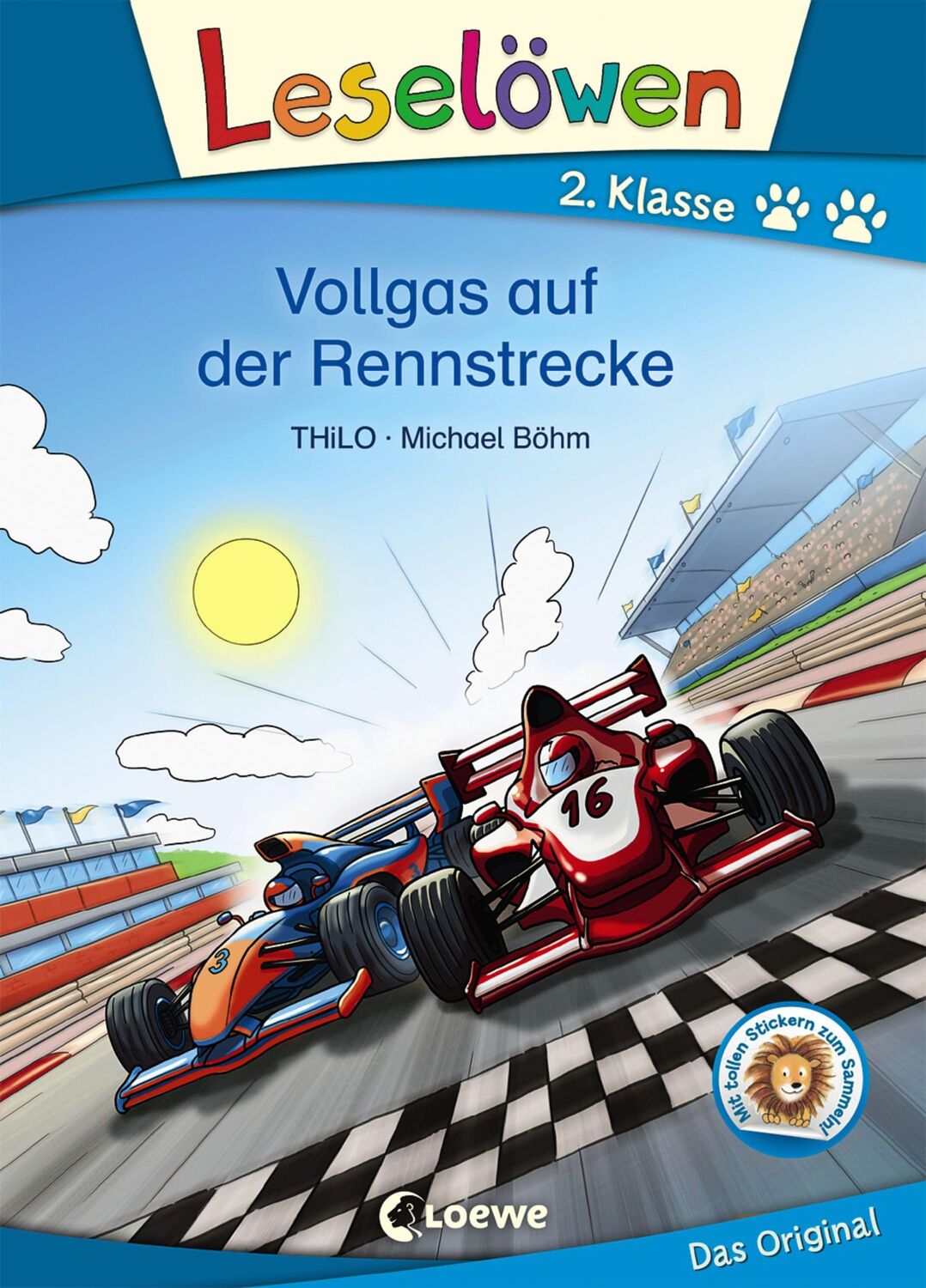 Cover: 9783743203006 | Leselöwen 2. Klasse - Vollgas auf der Rennstrecke | Thilo | Buch