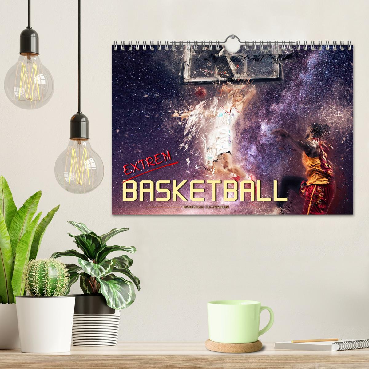 Bild: 9783435325498 | Basketball extrem (Wandkalender 2025 DIN A4 quer), CALVENDO...