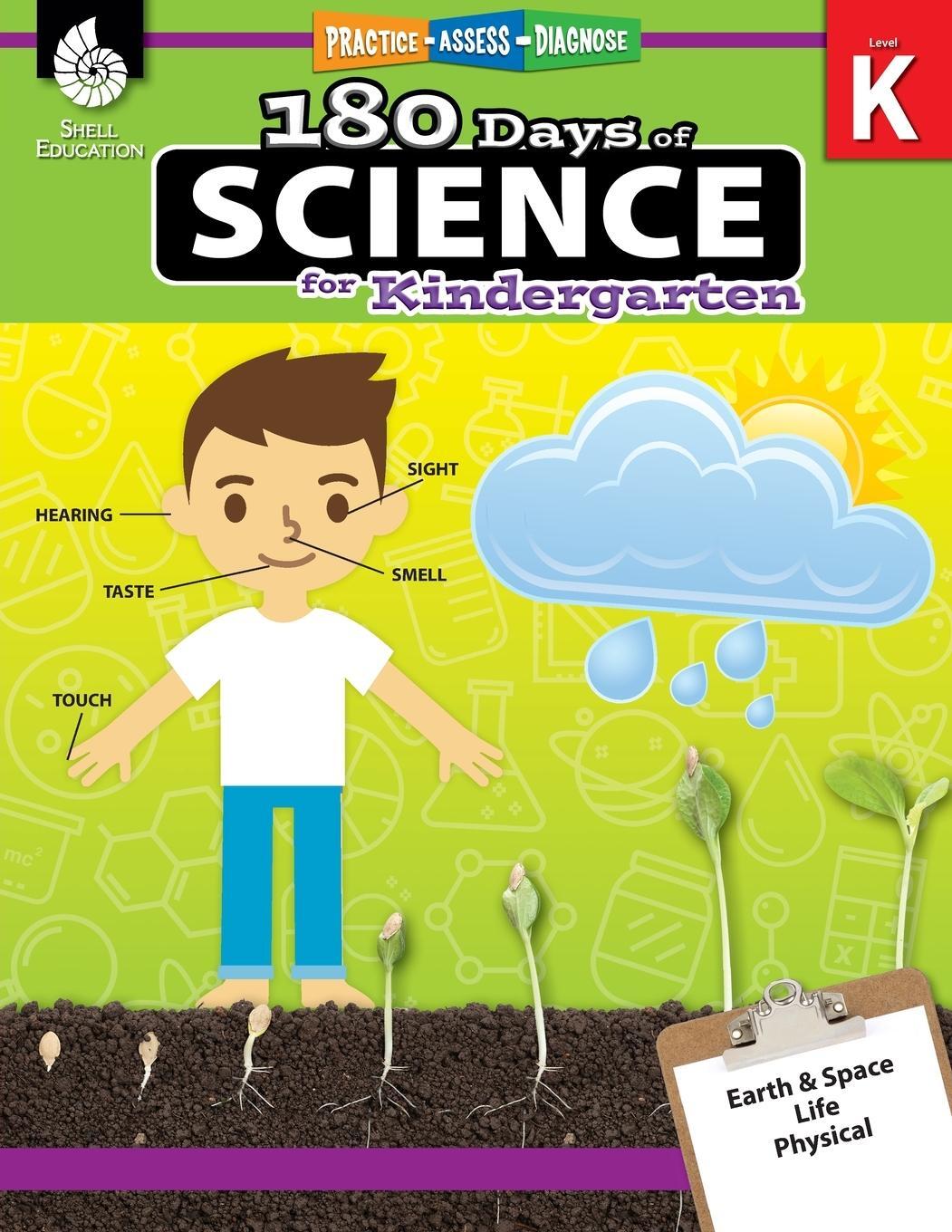 Cover: 9781425814069 | 180 Days of Science for Kindergarten | Practice, Assess, Diagnose