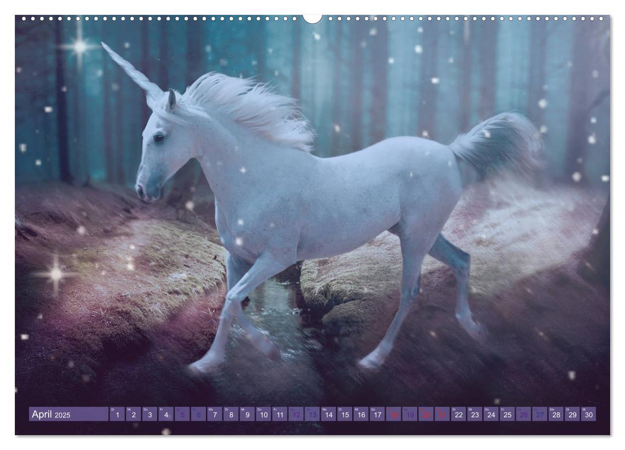 Bild: 9783435303755 | Einhorn Love - Fantasiewelt (hochwertiger Premium Wandkalender 2025...