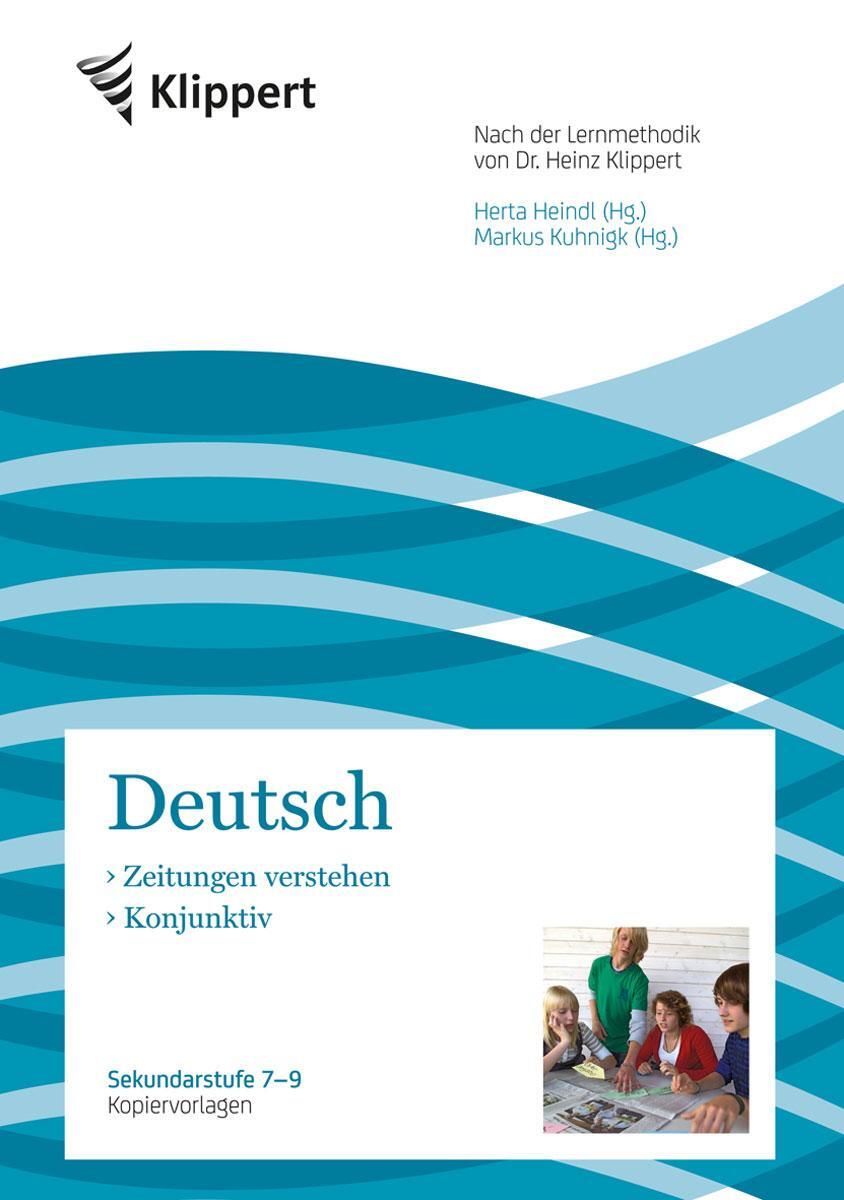 Cover: 9783403090960 | Zeitungen verstehen / Konjunktiv | Kopiervorlagen (7. bis 9. Klasse)