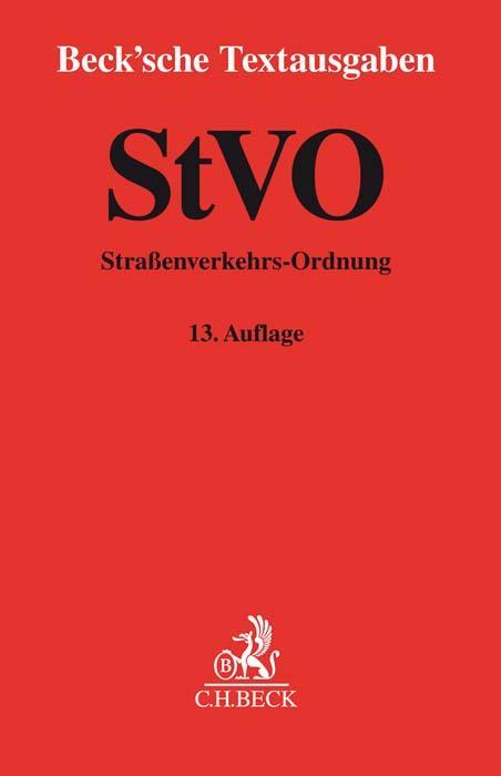 Cover: 9783406717642 | Straßenverkehrs-Ordnung | Rechtsstand: 1. Oktober 2017 | Taschenbuch