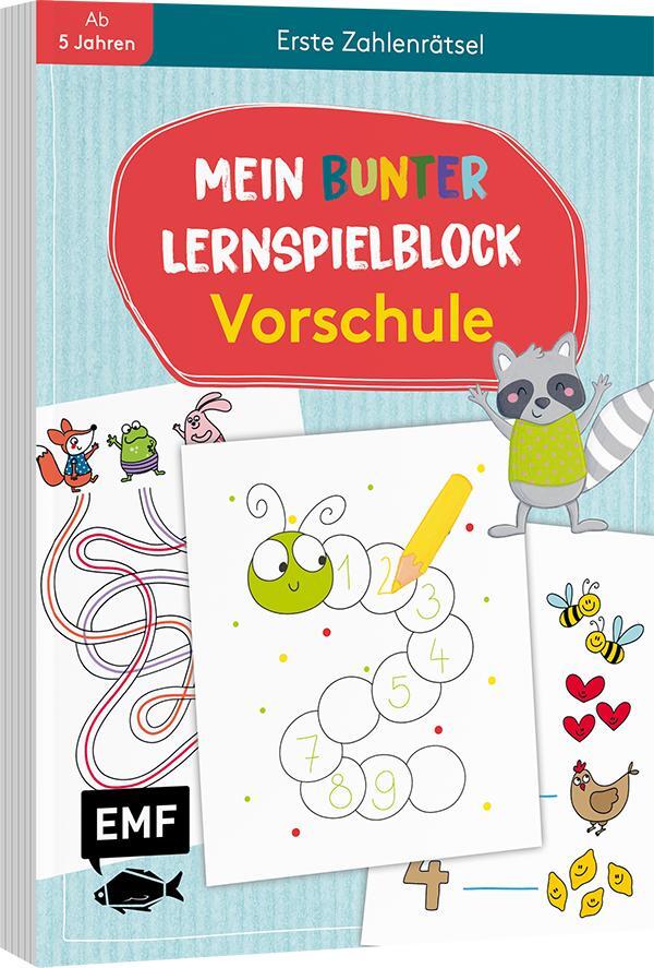 Cover: 9783745910698 | Mein bunter Lernspielblock - Vorschule: Erste Zahlenrätsel | Thißen