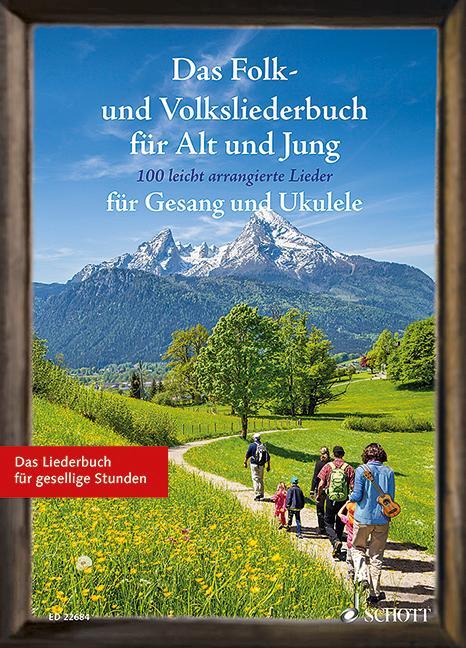 Cover: 9783795711115 | Das Folk- und Volksliederbuch für Alt und Jung. Gesang und Ukulele...