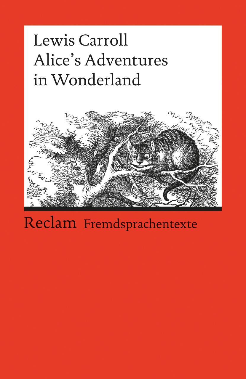 Cover: 9783150091609 | Alice's Adventures in Wonderland | Lewis Carroll | Taschenbuch | 2001