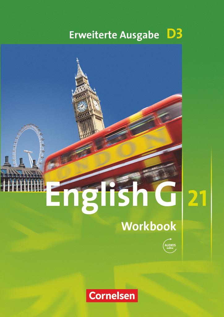 Cover: 9783060312467 | English G 21. Erweiterte Ausgabe D 3. Workbook mit Audios online