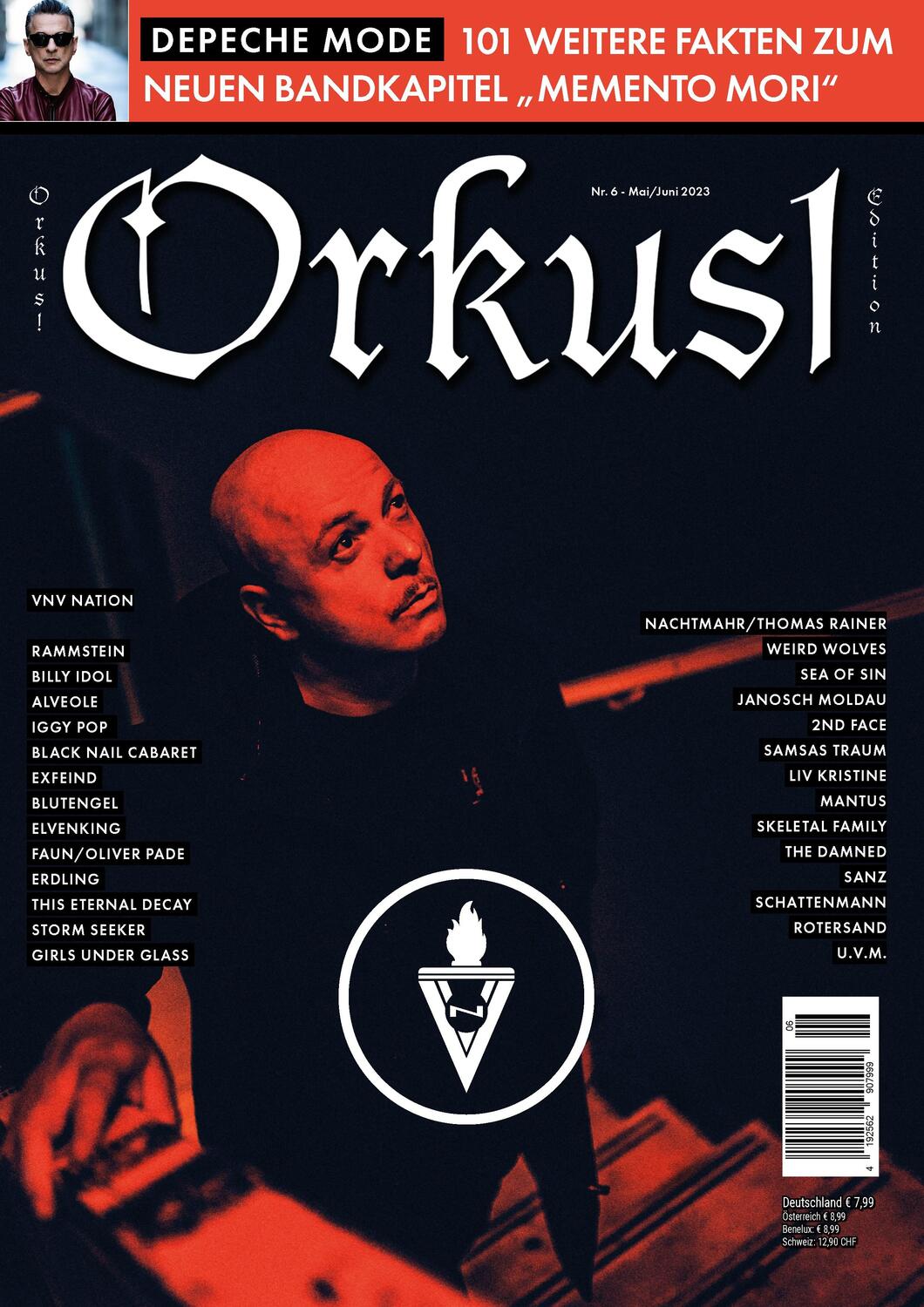 Cover: 9783866083400 | Orkus!-Edition Mai/Juni 2023 mit VNV NATION, DEPECHE MODE,...