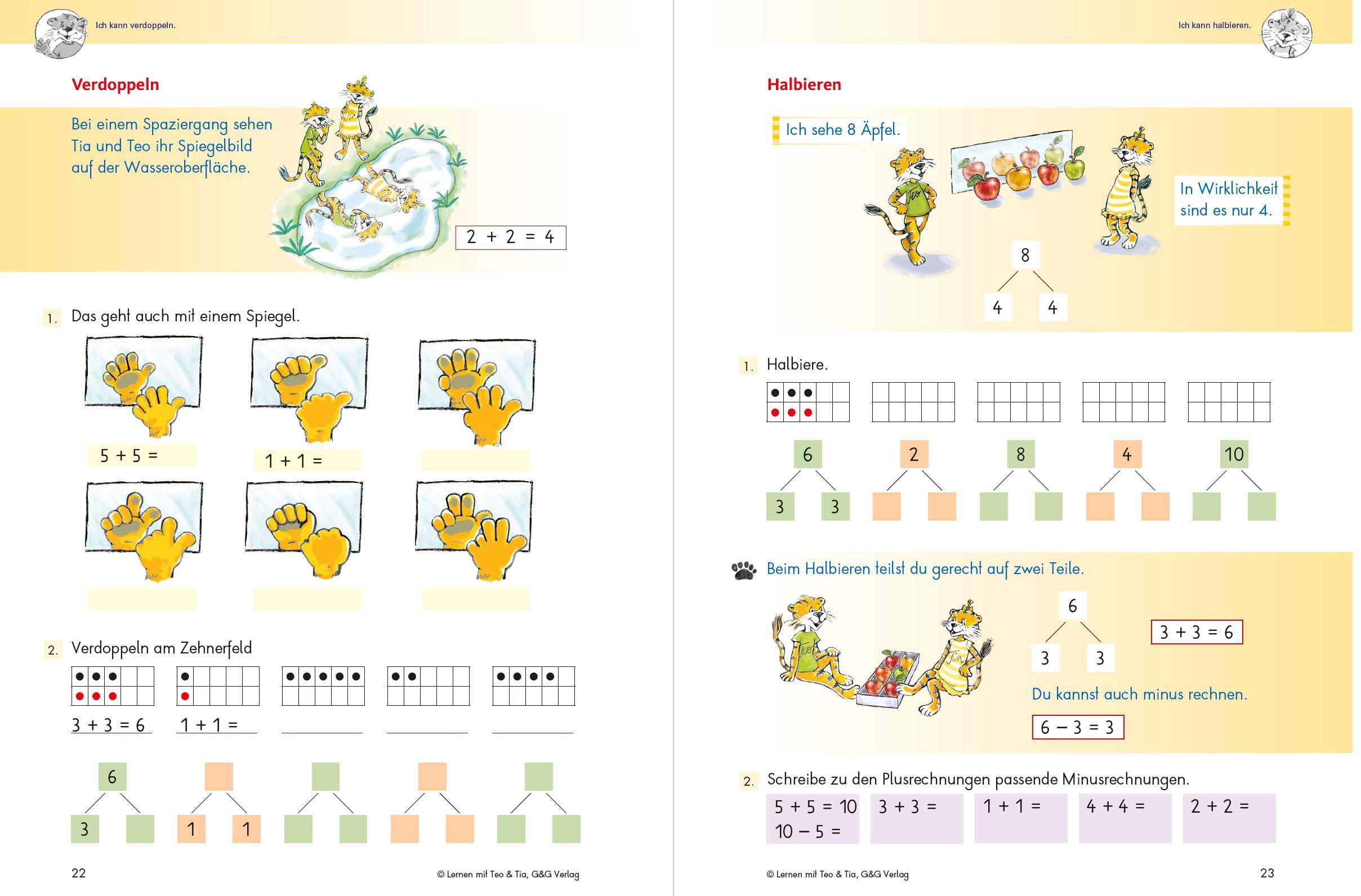 Bild: 9783707422047 | Lernen mit Teo und Tia Mathematik - 1. Klasse Volksschule | Buch