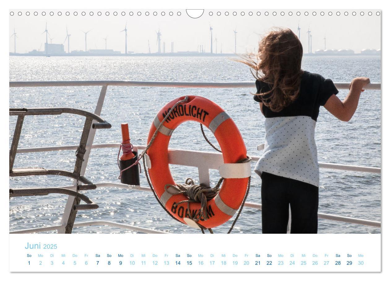 Bild: 9783435074228 | Moin Borkum (Wandkalender 2025 DIN A3 quer), CALVENDO Monatskalender