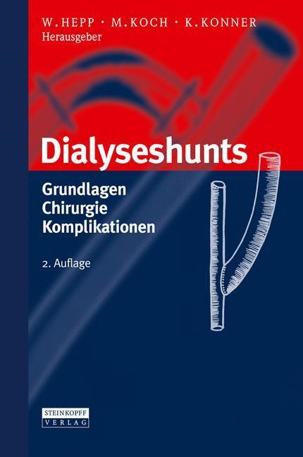 Cover: 9783798515710 | Dialyseshunts | Grundlagen - Chirurgie - Komplikationen | Hepp (u. a.)
