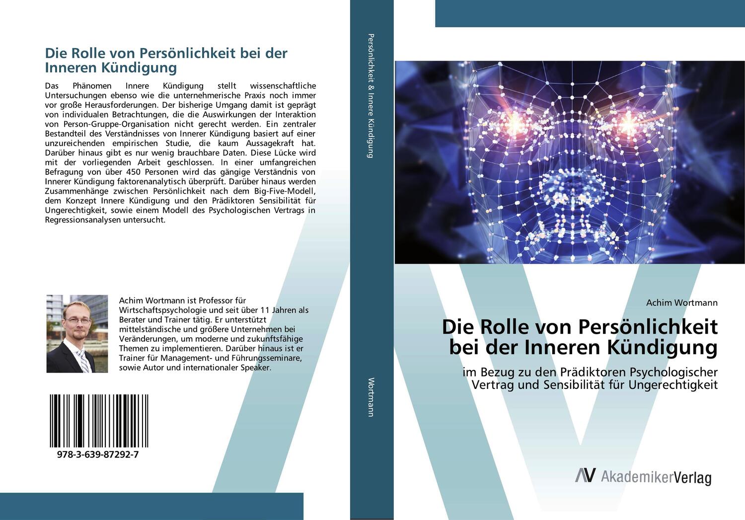 Cover: 9783639872927 | Die Rolle von Persönlichkeit bei der Inneren Kündigung | Wortmann