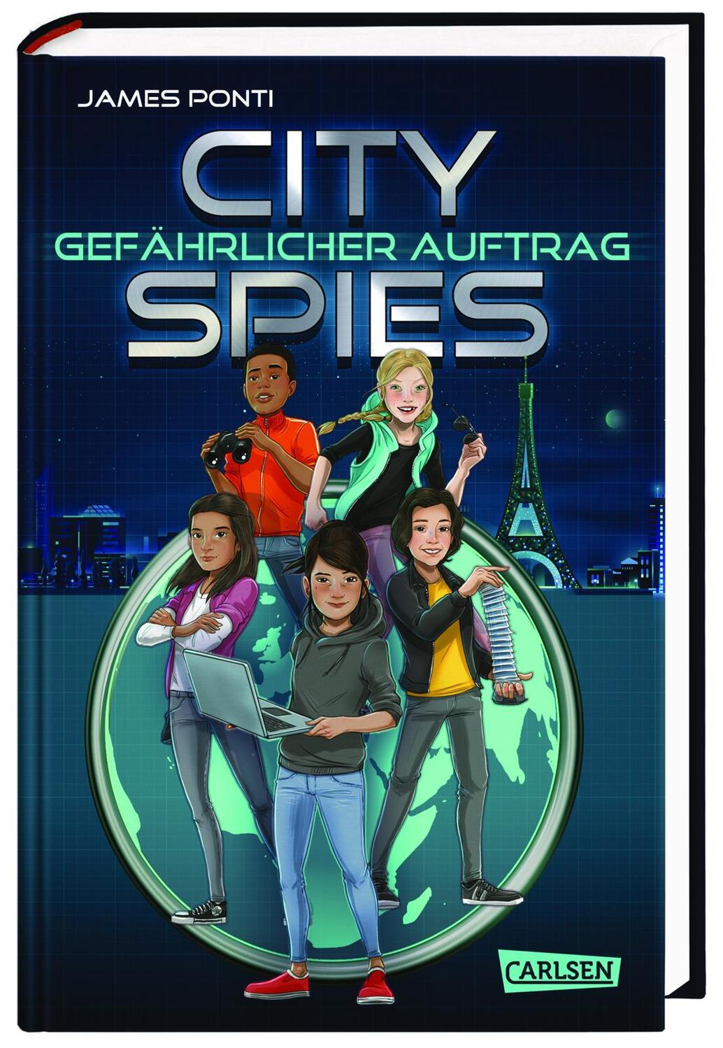 Cover: 9783551557667 | City Spies 1: Gefährlicher Auftrag | James Ponti | Buch | City Spies