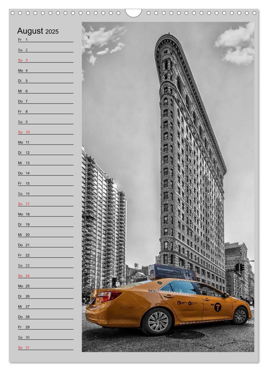 Bild: 9783457019344 | New York Colorkey (Wandkalender 2025 DIN A3 hoch), CALVENDO...