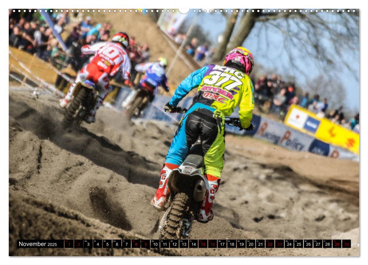 Bild: 9783435372225 | Motocross Racing 2025 (Wandkalender 2025 DIN A2 quer), CALVENDO...