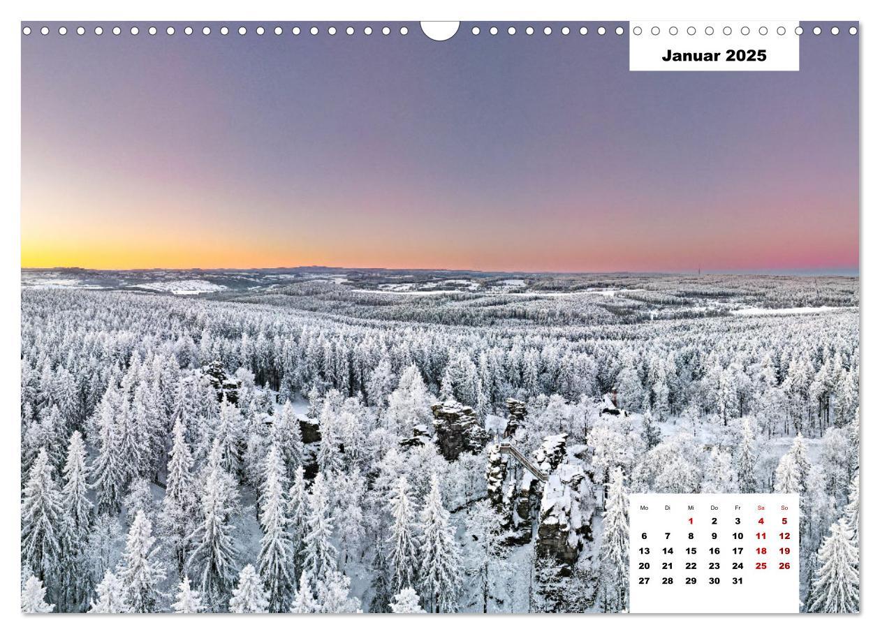 Bild: 9783383974915 | Unser Erzgebirge von oben (Wandkalender 2025 DIN A3 quer), CALVENDO...