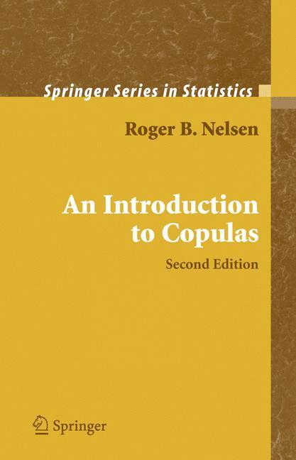 Cover: 9780387286594 | An Introduction to Copulas | Roger B. Nelsen | Buch | XIV | Englisch