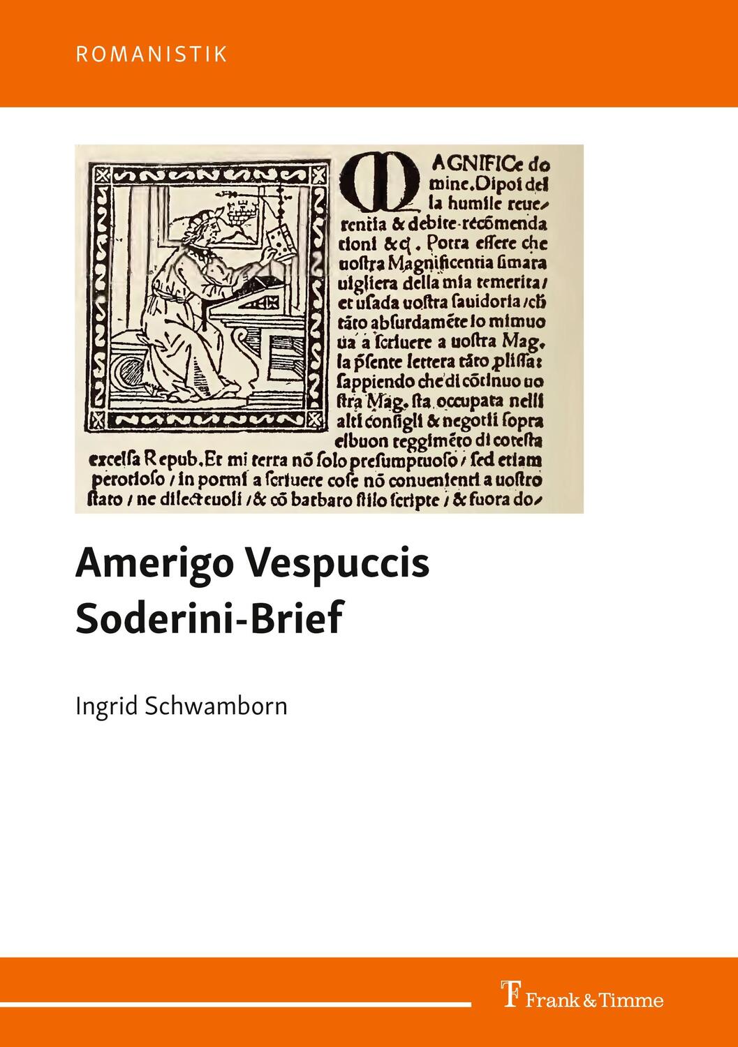 Cover: 9783732906932 | Amerigo Vespuccis Soderini-Brief | Ingrid Schwamborn | Taschenbuch