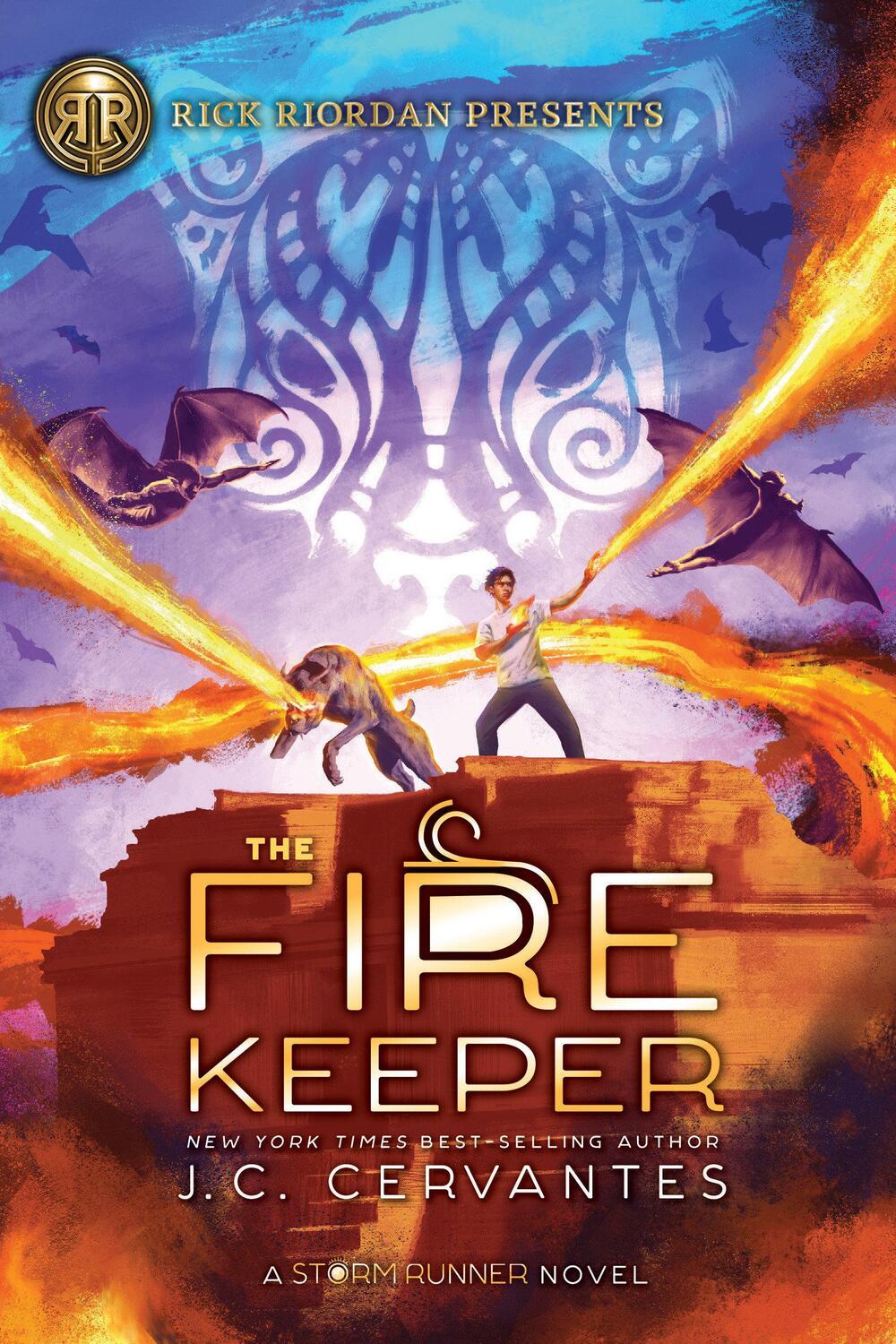 Cover: 9781368042376 | Rick Riordan Presents: Fire Keeper, The-A Storm Runner Novel, Book 2