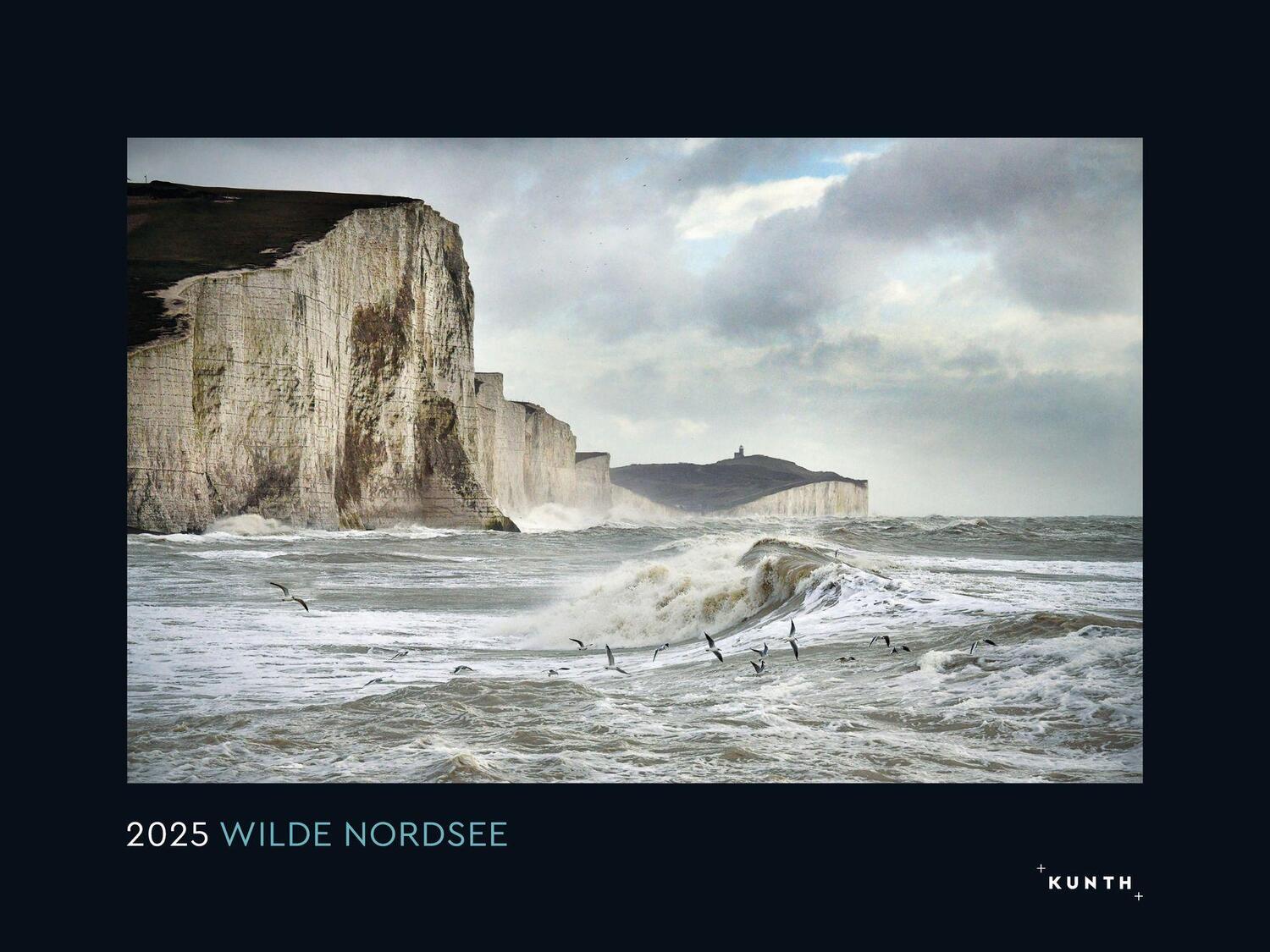 Cover: 9783965913592 | Wilde Nordsee - KUNTH Wandkalender 2025 | Kalender | 14 S. | Deutsch