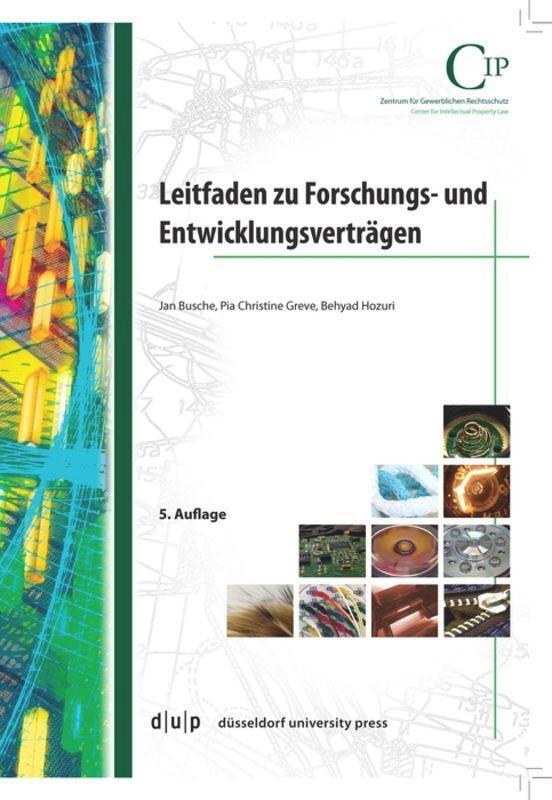 Cover: 9783943460926 | Leitfaden zu Forschungs- und Entwicklungsverträgen | Busche (u. a.)