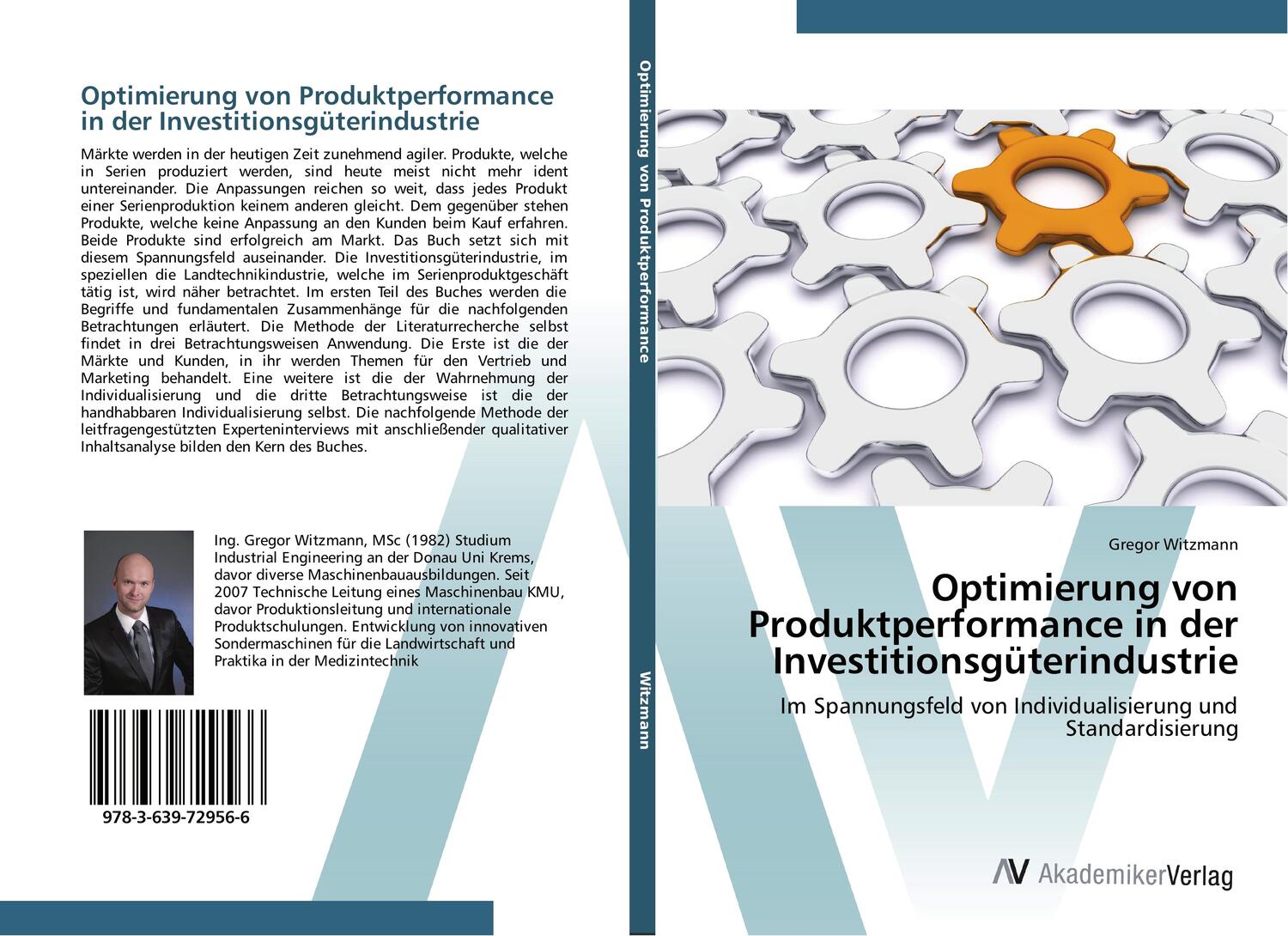 Cover: 9783639729566 | Optimierung von Produktperformance in der Investitionsgüterindustrie