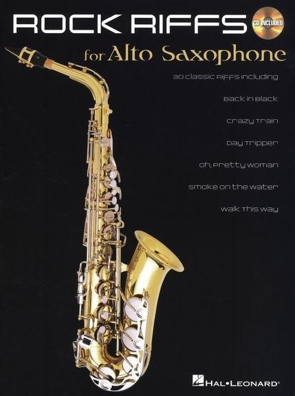 Cover: 9781423462125 | Rock Riffs for Alto Saxophone [With CD (Audio)] | Hal Leonard Corp