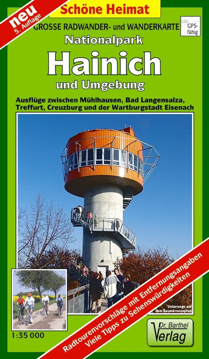 Cover: 9783895911194 | Nationalpark Hainich und Umgebung 1 : 35 000. Wander- und...