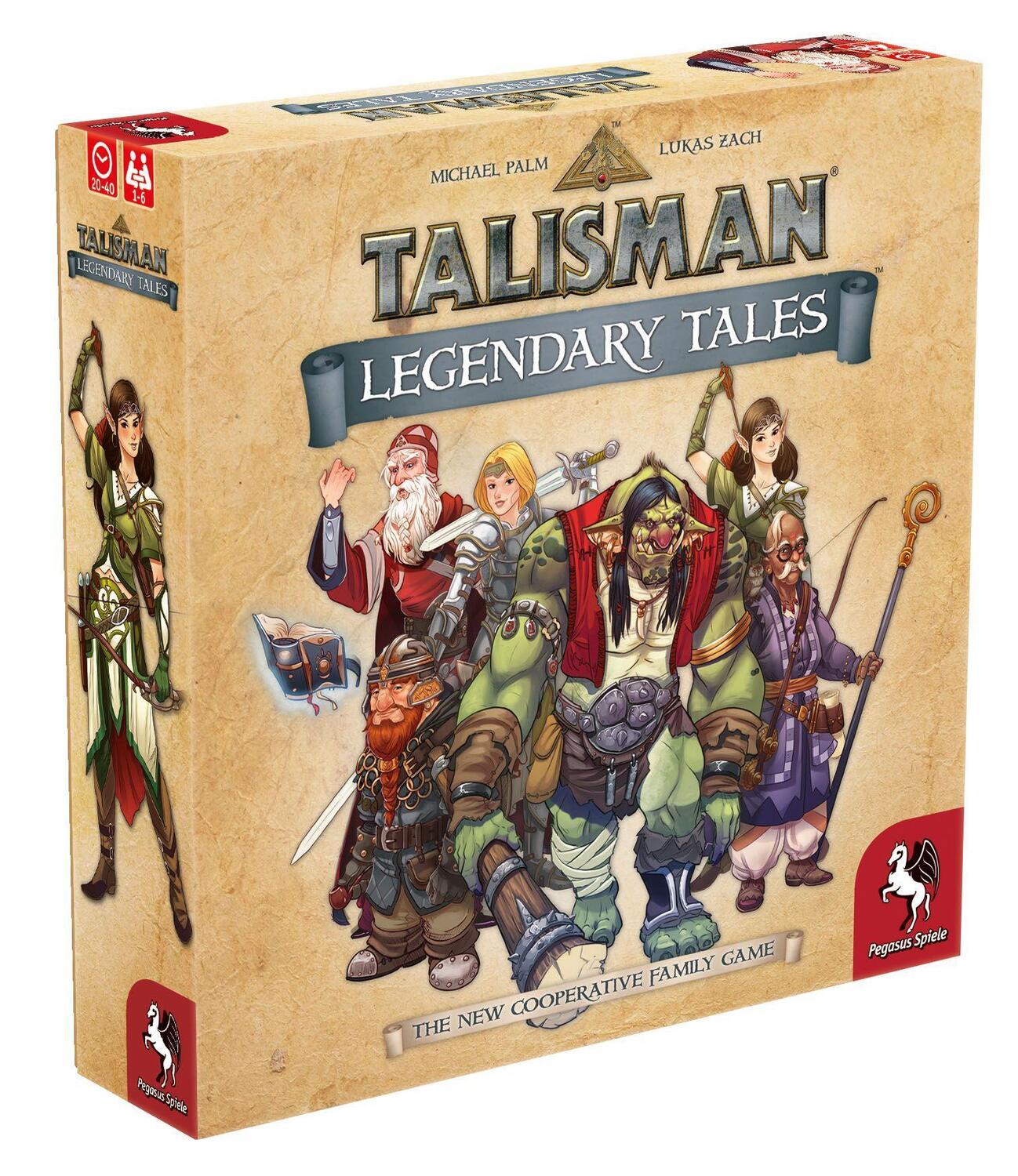 Cover: 4250231716799 | Talisman - Legendary Tales (English Edition) | Spiel | Deutsch | 2018