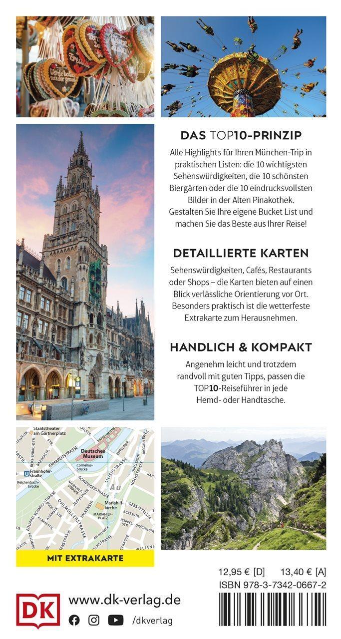 Rückseite: 9783734206672 | TOP10 Reiseführer München | Taschenbuch | Top 10-Reiseführer | 160 S.