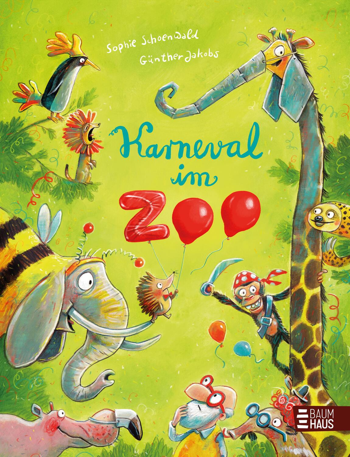 Cover: 9783414825438 | Karneval im Zoo | Band 2 | Sophie Schoenwald | Buch | 32 S. | Deutsch