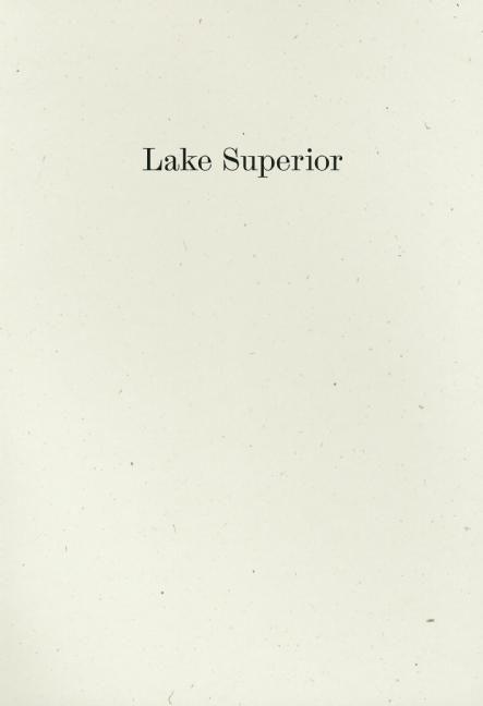 Cover: 9781933517667 | Lake Superior | Lorine Niedecker | Taschenbuch | Englisch | 2013
