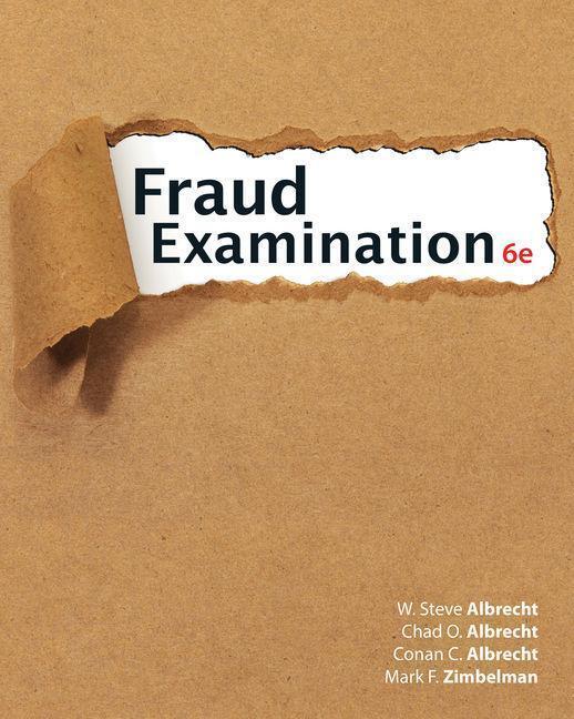 Cover: 9781337619677 | Fraud Examination | W. Albrecht (u. a.) | Buch | Englisch | 2018