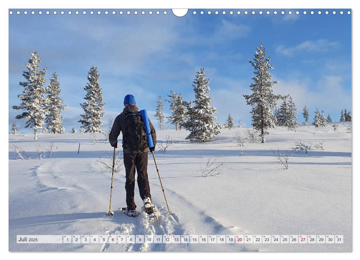 Bild: 9783435106608 | Lappland - Winterwandern Impressionen (Wandkalender 2025 DIN A3...