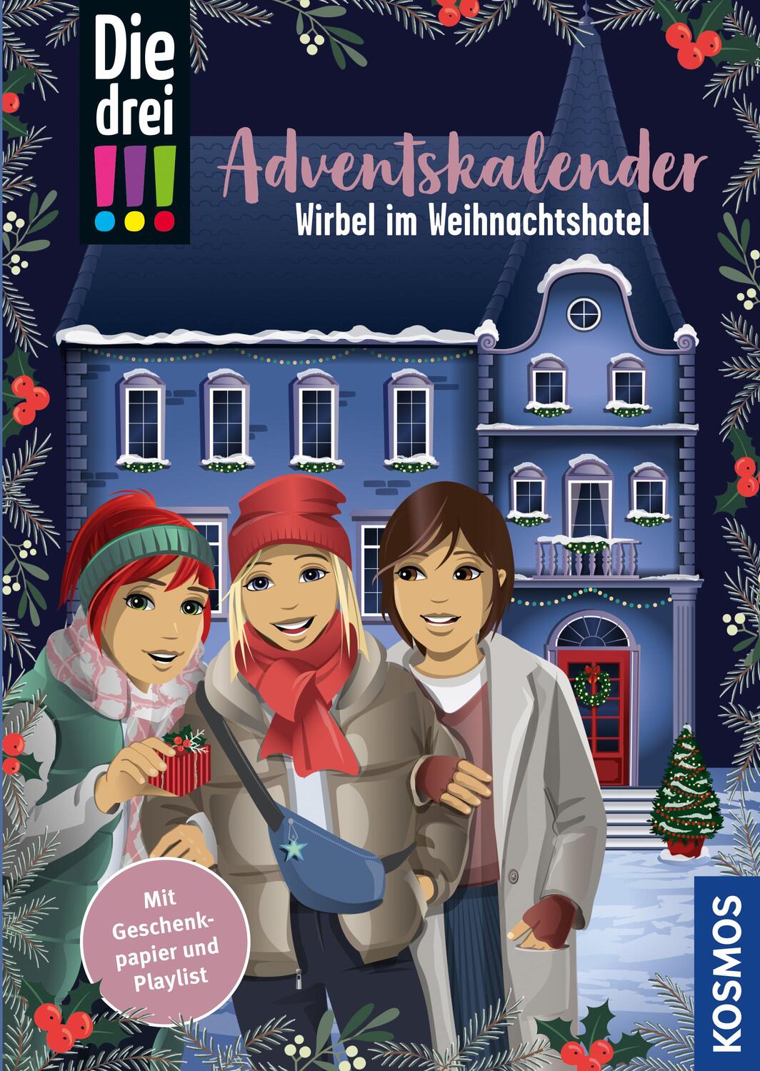 Cover: 9783440177211 | Die drei !!!, Wirbel im Weihnachtshotel | Maja von Vogel | Buch | 2023