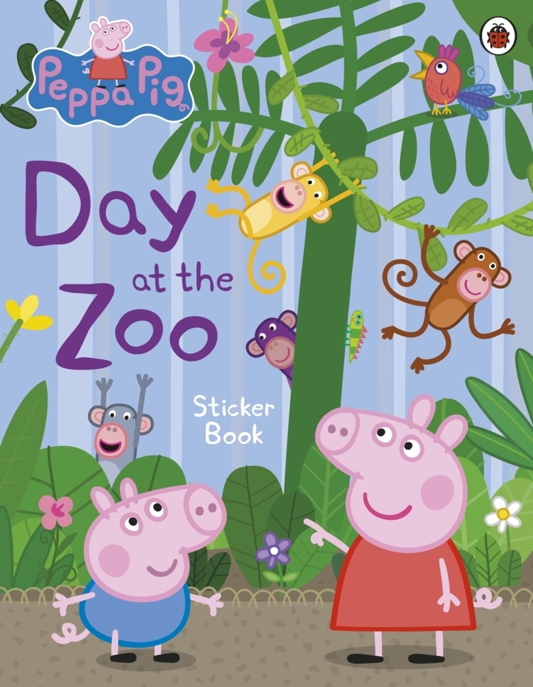 Cover: 9780241543337 | Peppa Pig: Day at the Zoo Sticker Book | Taschenbuch | Peppa Pig