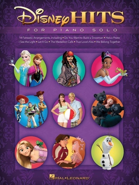 Cover: 888680010935 | Disney Hits for Piano Solo | Taschenbuch | Buch | Englisch | 2014