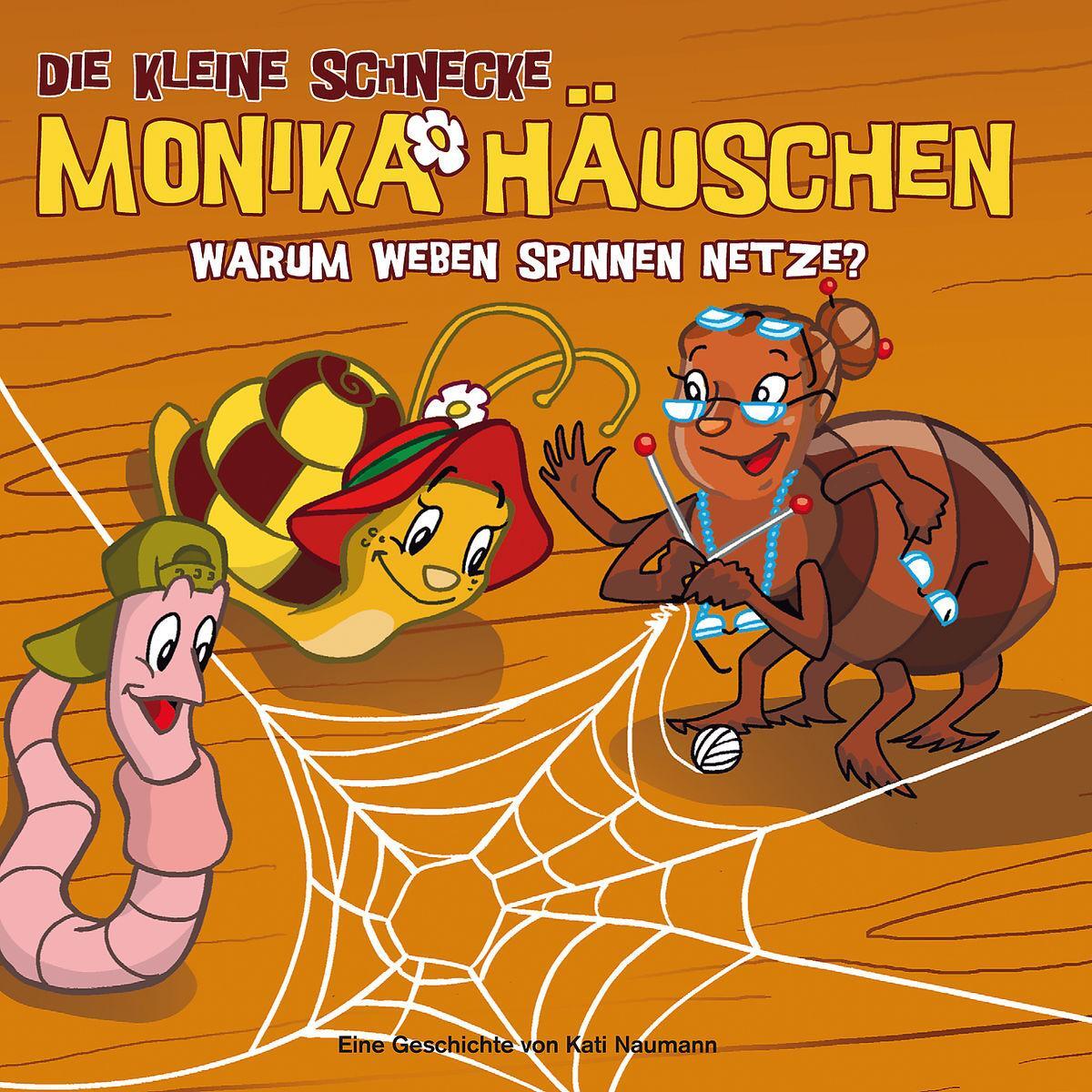 Cover: 9783829123433 | 09: Warum Weben Spinnen Netze? | Die Kleine Schnecke Monika Häuschen