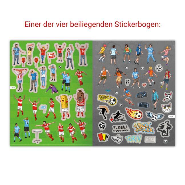Bild: 9783473489695 | Stickern für Fußballfans ab 4 Jahren | Taschenbuch | 24 S. | Deutsch