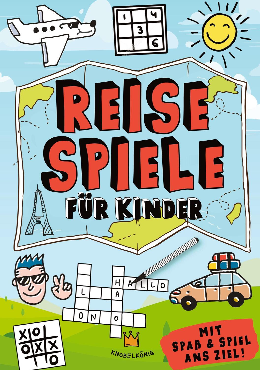Cover: 9783910890039 | Reisespiele für Kinder | Rudi Rätsel | Taschenbuch | Paperback | 2023