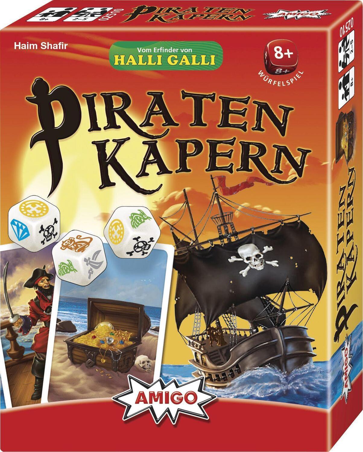 Bild: 4007396025101 | Piraten Kapern | AMIGO - Kartenspiel | Haim Shafir | Spiel | 02510