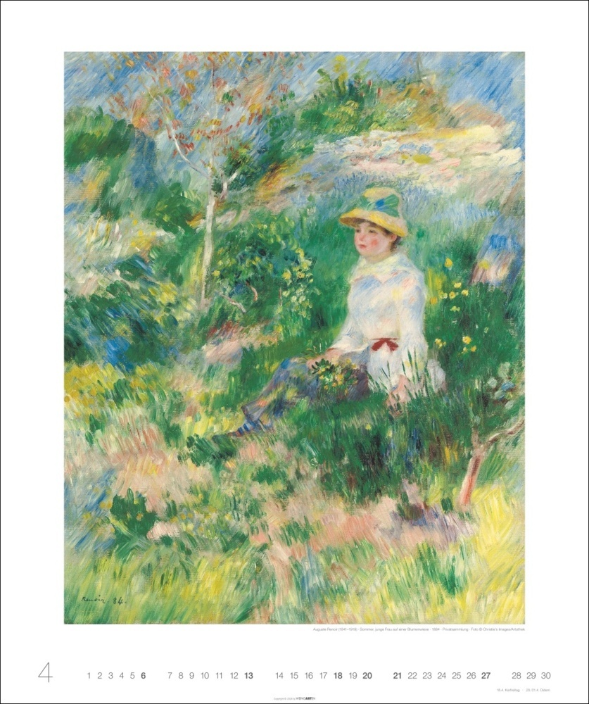 Bild: 9783839900871 | Auguste Renoir Edition Kalender 2025 | Auguste Renoir | Kalender