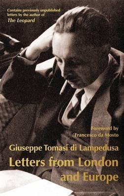 Cover: 9781846881374 | Letters from London and Europe | Giuseppe Tomasi di Lampedusa | Buch