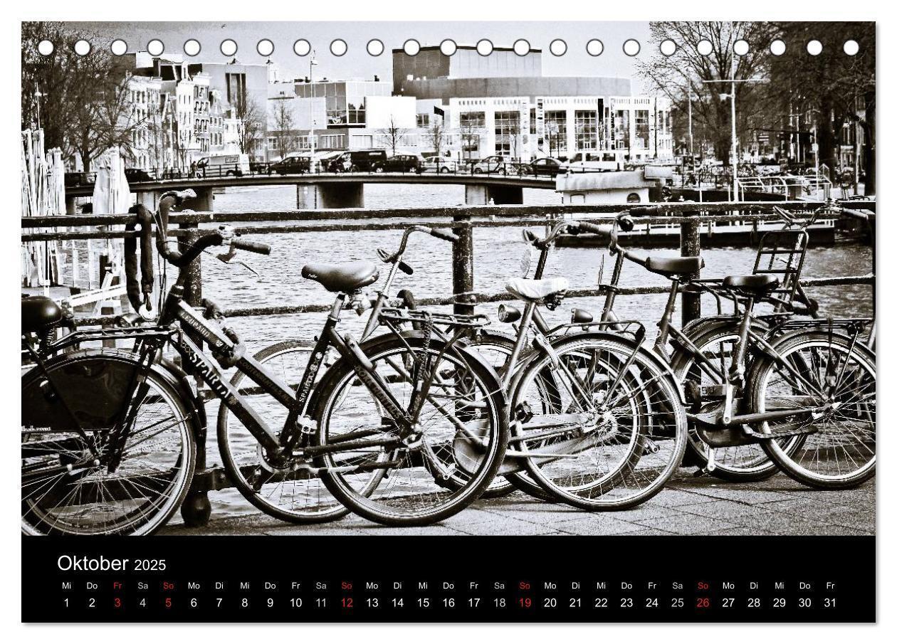 Bild: 9783435780075 | Amsterdam 2025 (Tischkalender 2025 DIN A5 quer), CALVENDO...